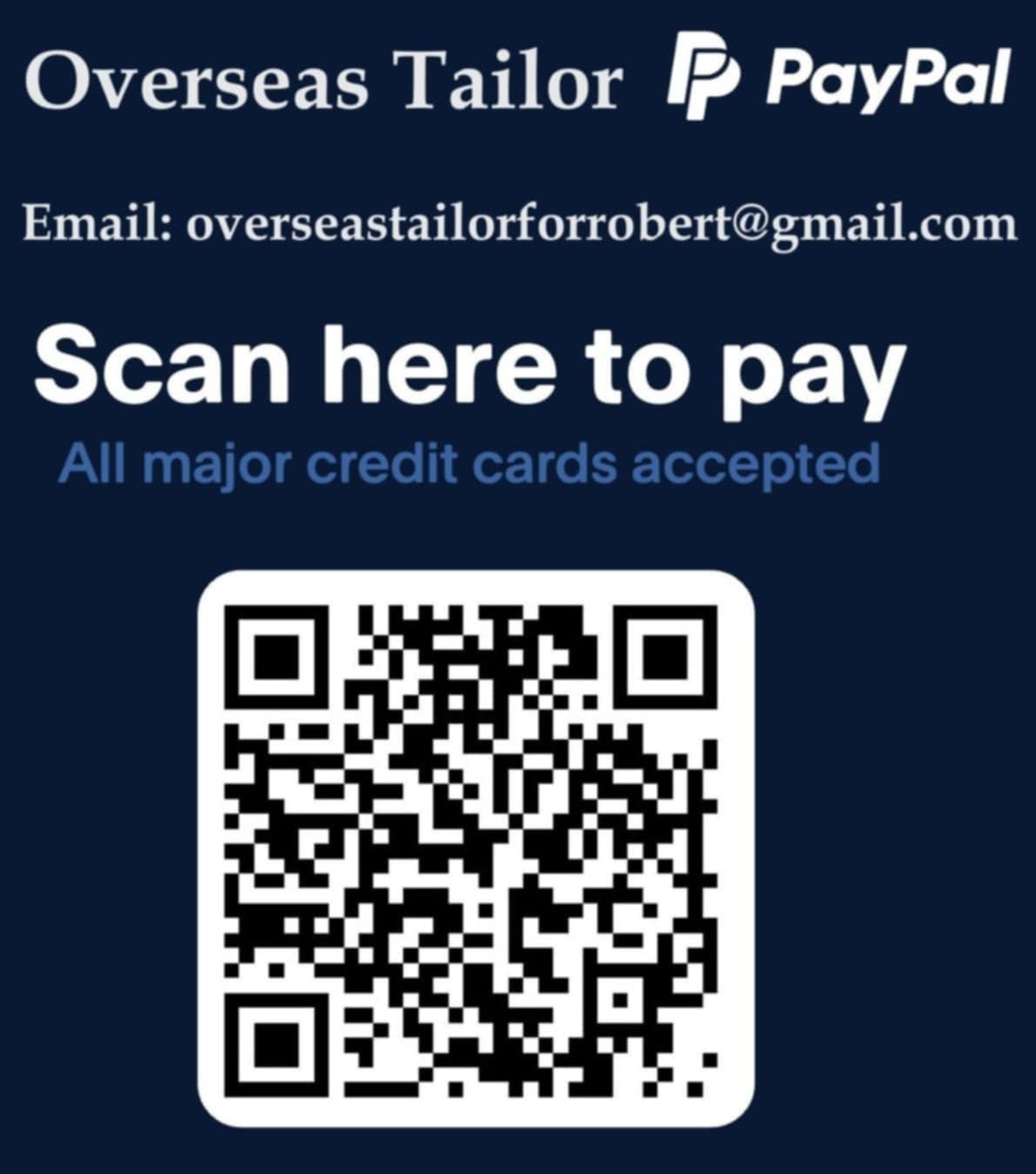 Paypal payment Tailor Shop Online : Paypal Payment