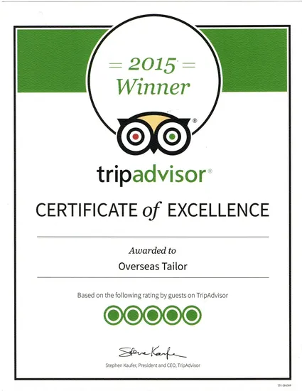 HOME 2 Trip Advisor Certificate Of Excellence